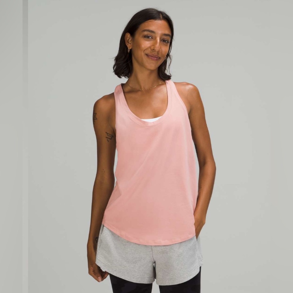 Lululemon Pink Puff Love Tank Sz 4
